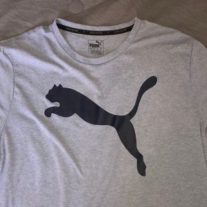 Puma Gray Men's T-Shirt